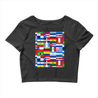 Flags Of Latin America Crop Top | Artistshot