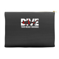 Dive Bahamas Tiger Beach Scuba Diving Shark Accessory Pouches | Artistshot