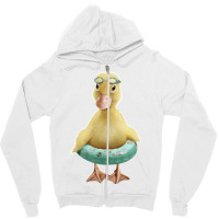 Duck Magnet Zipper Hoodie | Artistshot