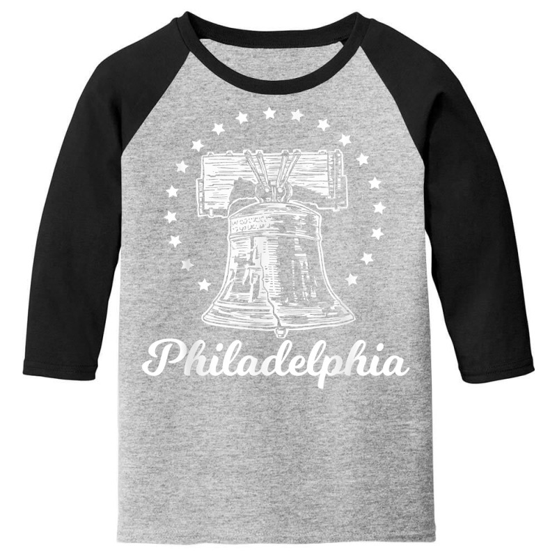 Philadelphia Novelty Liberty Bell T Shirt Youth 3/4 Sleeve by lazhehurezhu | Artistshot