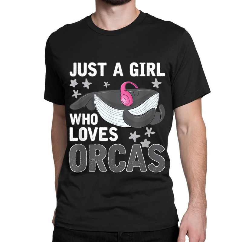 Diving Orca Cute Whale Women Girls Gift Orca Classic T-shirt | Artistshot