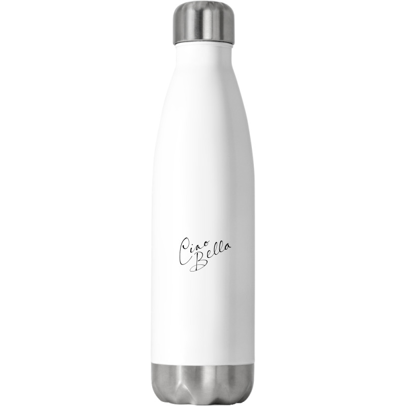 Ciao Bella! Stainless Steel Water Bottle | Artistshot