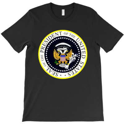 Fake Presidential Seal T-shirt Designed By Pinkanzee