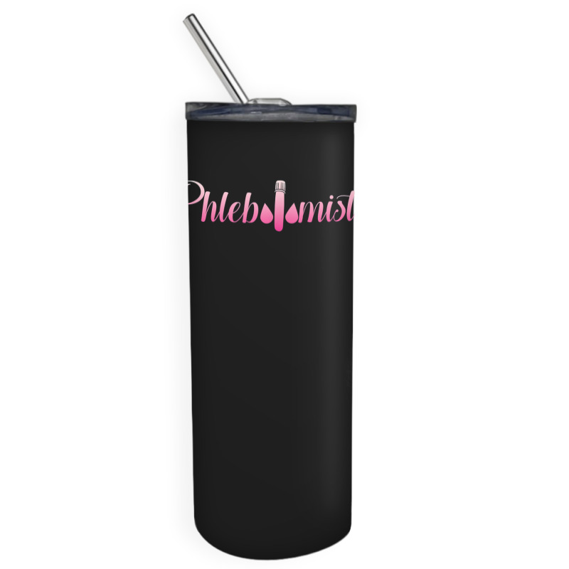 Phlebotomistlife Life Phlebotomy Blood Syringe Nurse Gift Skinny Tumbler | Artistshot