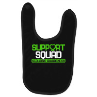 Scoliosis Support Squad Spine Surgery Recovery Green Ribbon Baby Bibs | Artistshot