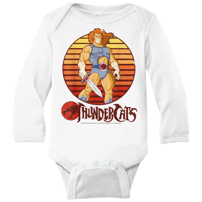 Thundercats Lion O Retro Sunset T Shirt Long Sleeve Baby Bodysuit by mantewipuortog | Artistshot