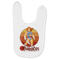 Thundercats Lion O Retro Sunset T Shirt Baby Bibs | Artistshot