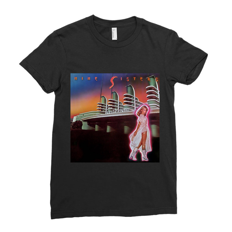 Xanadu - Nine Sisters Album- Olivia Newton-john Ladies Fitted T-Shirt by cm-arts | Artistshot