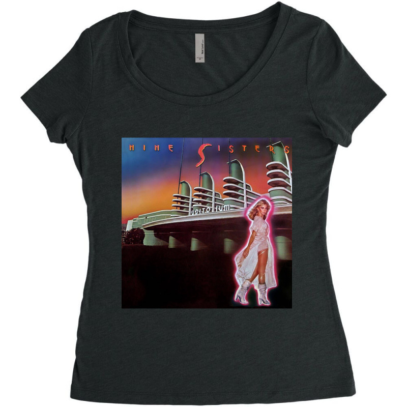 Xanadu - Nine Sisters Album- Olivia Newton-john Women's Triblend Scoop T-shirt by cm-arts | Artistshot