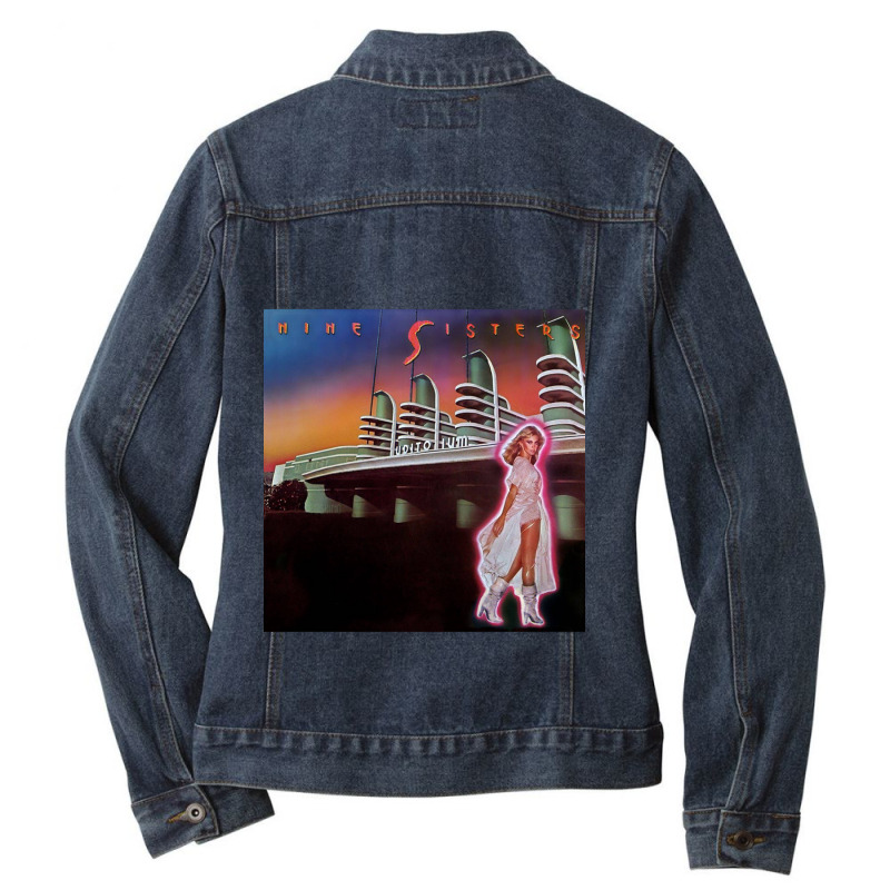 Xanadu - Nine Sisters Album- Olivia Newton-john Ladies Denim Jacket by cm-arts | Artistshot