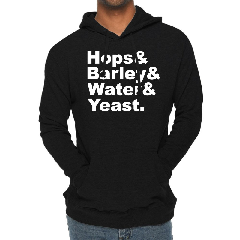 Hops Barley Water Yeast Lightweight Hoodie | Artistshot