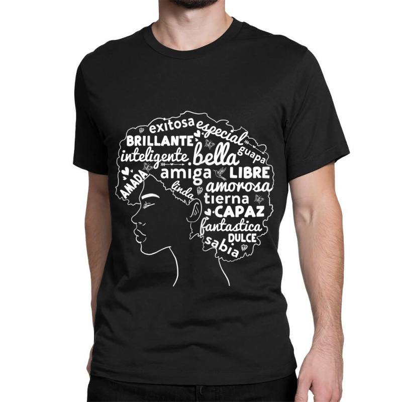 Womens Afro Latina Pride Gifafro-latino Black History Month Men Women Classic T-shirt by KhalilDesign | Artistshot