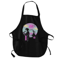 Anime Samurai Chillhop Perfect Gift Anime Medium-length Apron | Artistshot