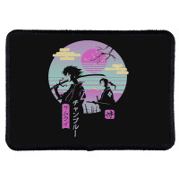 Anime Samurai Chillhop Perfect Gift Anime Rectangle Patch | Artistshot