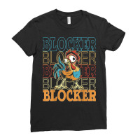 Cock Blockers, Kawaii Rooster Lovers, Funny Gags For Men T Shirt Ladies Fitted T-shirt | Artistshot