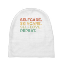 Selfcare Skincare Selflove Repeat Esthetician T Shirt Baby Beanies | Artistshot