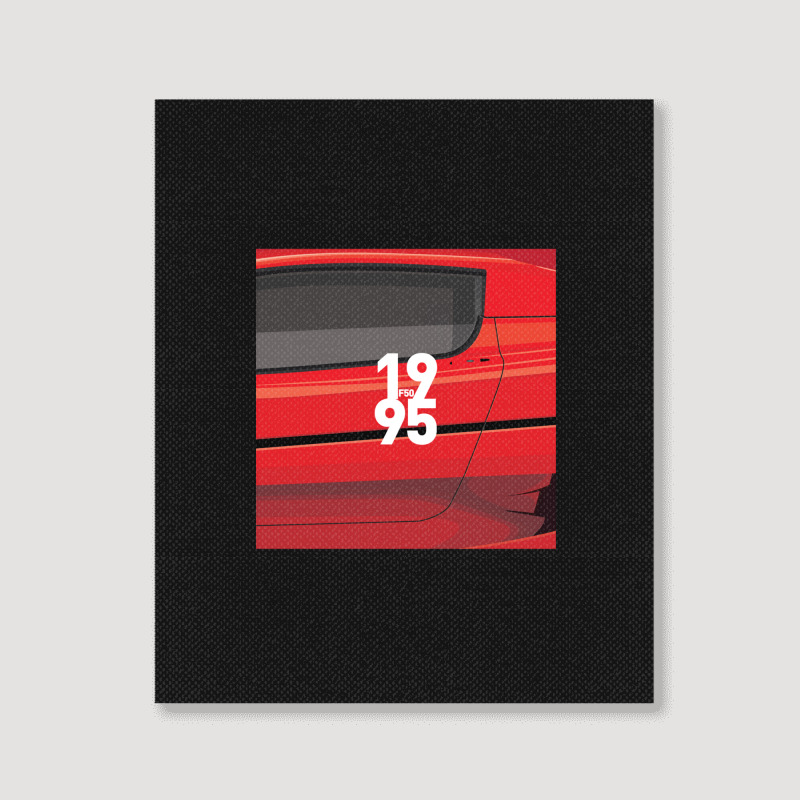 F50 Production 1995 Portrait Canvas Print | Artistshot