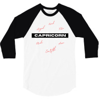 Mendedminds Zodiac Capricorn Earth Pullover Hoodie 3/4 Sleeve Shirt | Artistshot