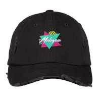 Malibu California Retro 1970's Design Vintage Cap | Artistshot