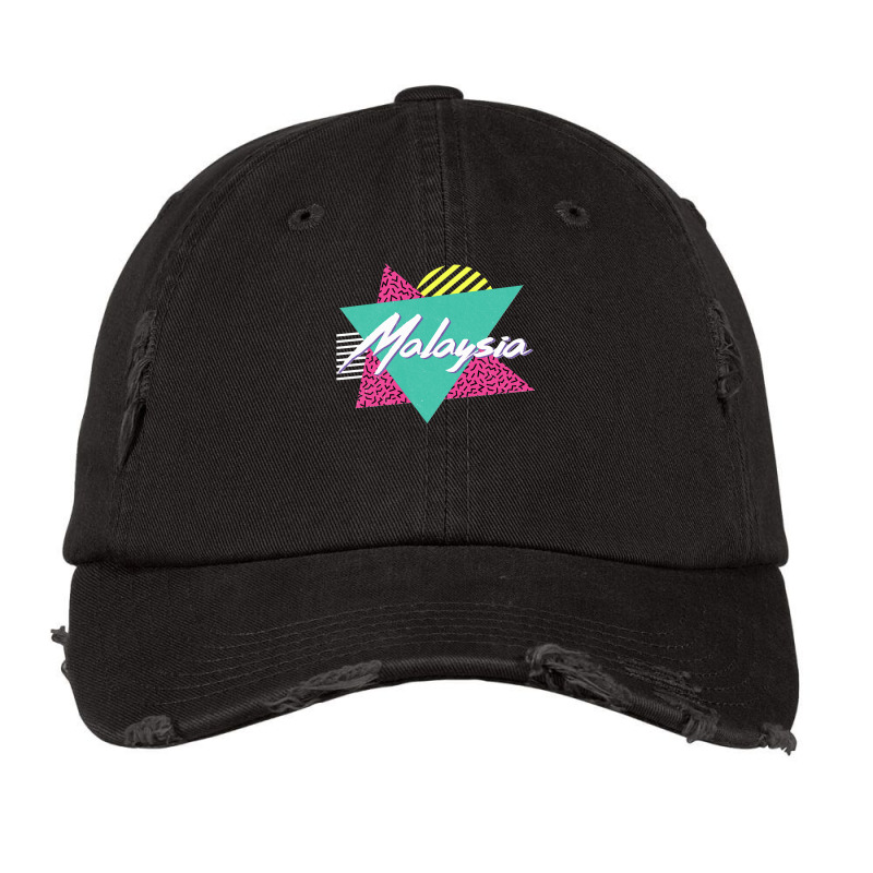 Malibu California Retro 1970's Design Vintage Cap by cm-arts | Artistshot