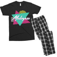 Malibu California Retro 1970's Design Men's T-shirt Pajama Set | Artistshot