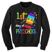 Poppin' It First Day Of Preschool Teacher Girls Boys Youth Sweatshirt | Artistshot