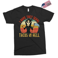 Vintage I Hope They Serve Tacos In Hell Halloween Costume T Shirt Exclusive T-shirt | Artistshot