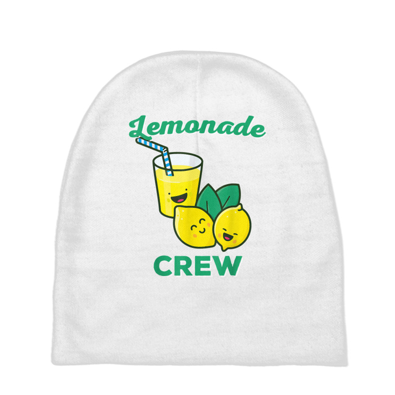 Lemonade Stand Shirt Crew And Boss Lemon Juice Summer Yellow T Shirt Baby Beanies by cm-arts | Artistshot