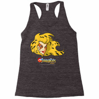 Womens Thundercats Cheetara Big Face V Neck T Shirt Racerback Tank | Artistshot