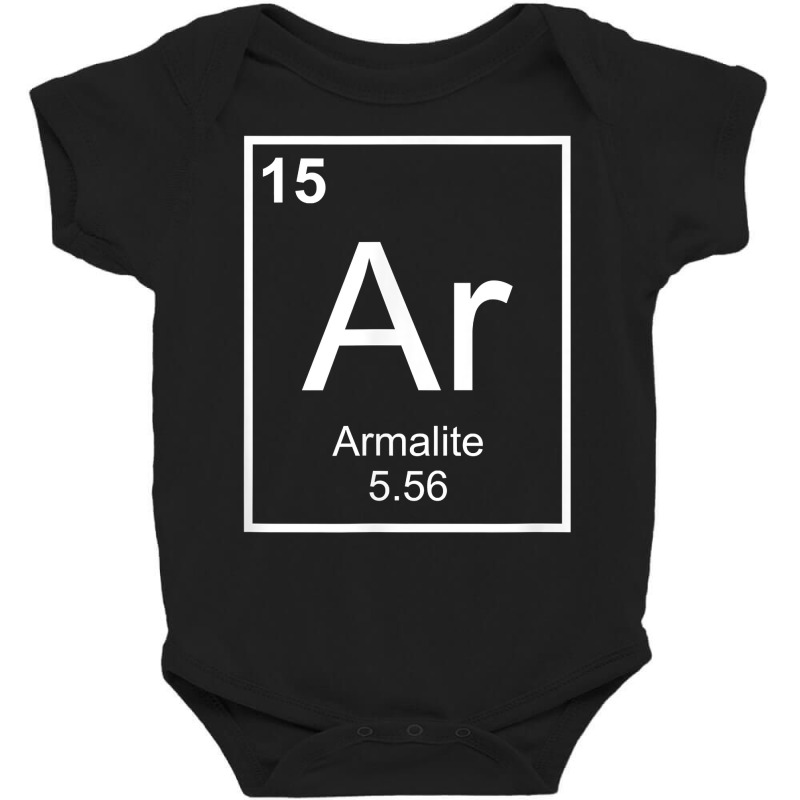 Armalite Ar 15 Periodic Table Of The Elements T Shirt Baby Bodysuit by voigterannen | Artistshot