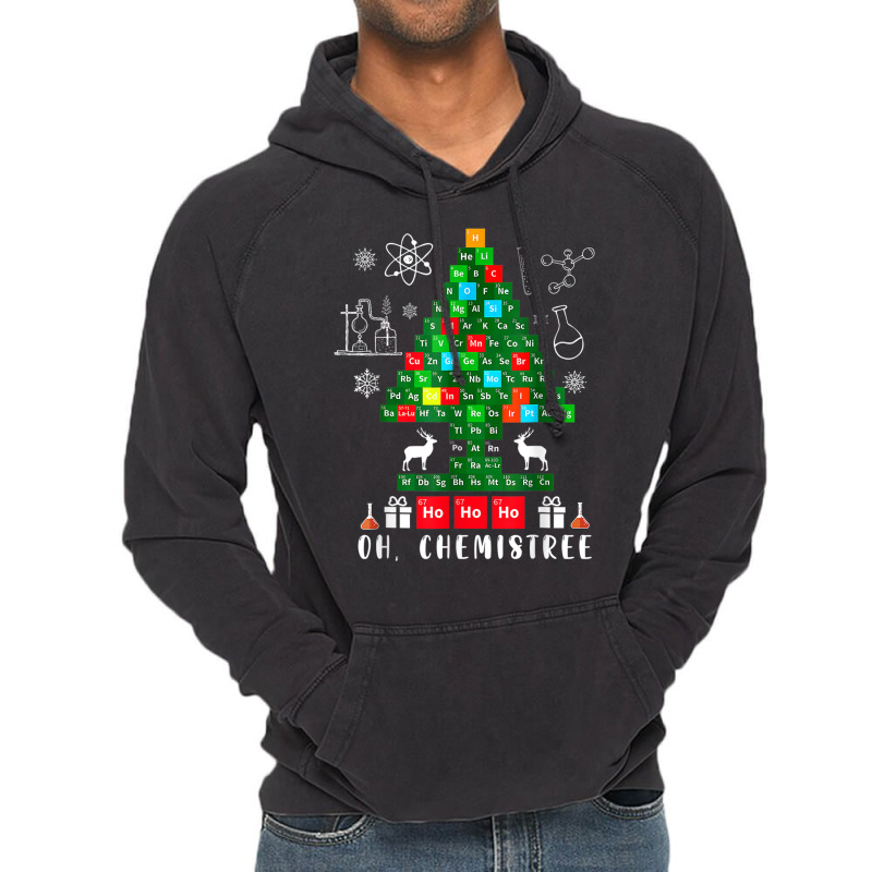 Science Christmas Shirt Oh Chemist Tree Chemistree Chemistry Vintage Hoodie | Artistshot