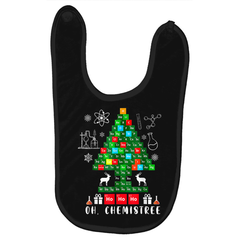 Science Christmas Shirt Oh Chemist Tree Chemistree Chemistry Baby Bibs | Artistshot