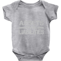 Assets Over Liabilities Mens Premium Baby Bodysuit | Artistshot