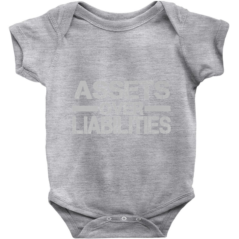 Assets Over Liabilities Mens Premium Baby Bodysuit by cm-arts | Artistshot