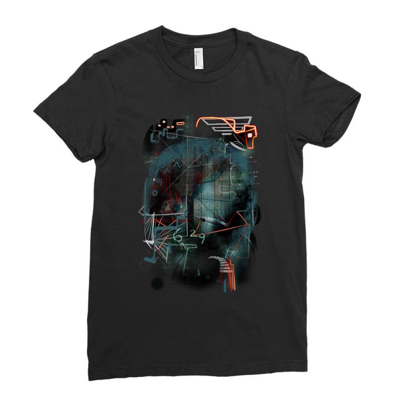 Augmented Home Ladies Fitted T-Shirt by cm-arts | Artistshot