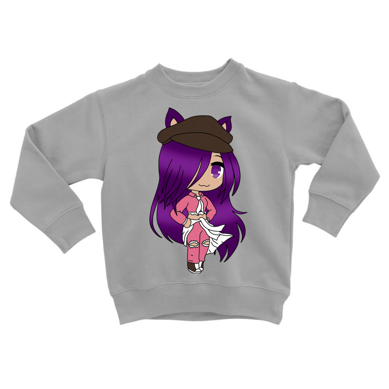 Anime  Chibi Fox Anime Girl Gatcha Kawaii Toddler Sweatshirt | Artistshot