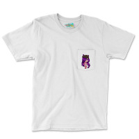 Anime  Chibi Fox Anime Girl Gatcha Kawaii Pocket T-shirt | Artistshot