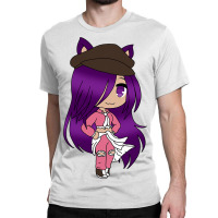 Anime  Chibi Fox Anime Girl Gatcha Kawaii Classic T-shirt | Artistshot