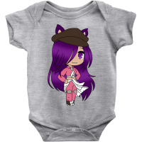 Anime  Chibi Fox Anime Girl Gatcha Kawaii Baby Bodysuit | Artistshot