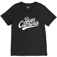 Buen Camino De Santiago De Compostela T Shirt V-neck Tee | Artistshot