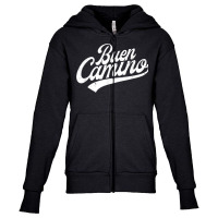 Buen Camino De Santiago De Compostela T Shirt Youth Zipper Hoodie | Artistshot