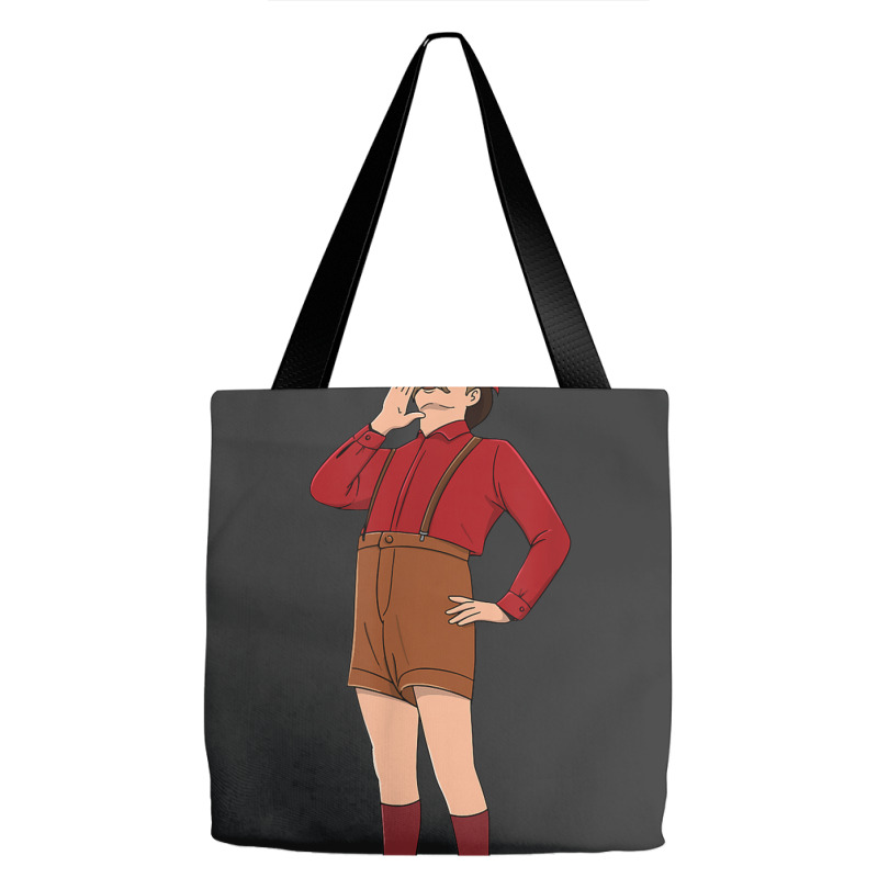 Yodel Illustration Design For A Yodeler Tote Bags | Artistshot