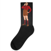 Yodel Illustration Design For A Yodeler Socks | Artistshot