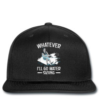 What Ever I'll Go Water Skiing Waterskiing Water Ski Printed Hat | Artistshot