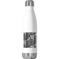 I Can Change Graphic Stainless Steel Water Bottle | Artistshot