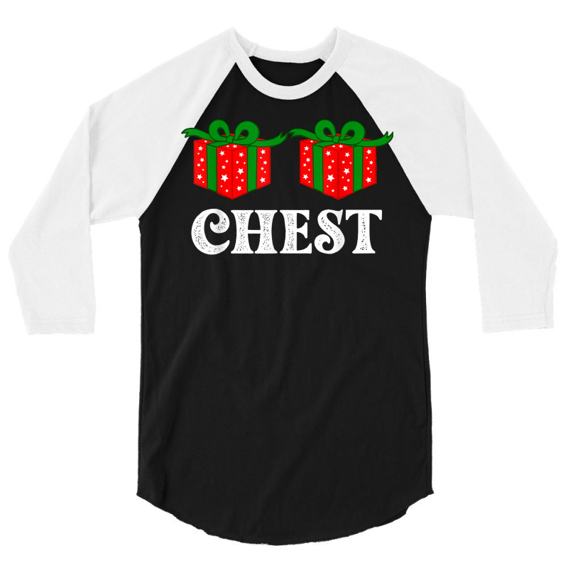 Womens Chest Nuts Matching Chestnuts Christmas Couples Women T Shirt 3/4 Sleeve Shirt | Artistshot