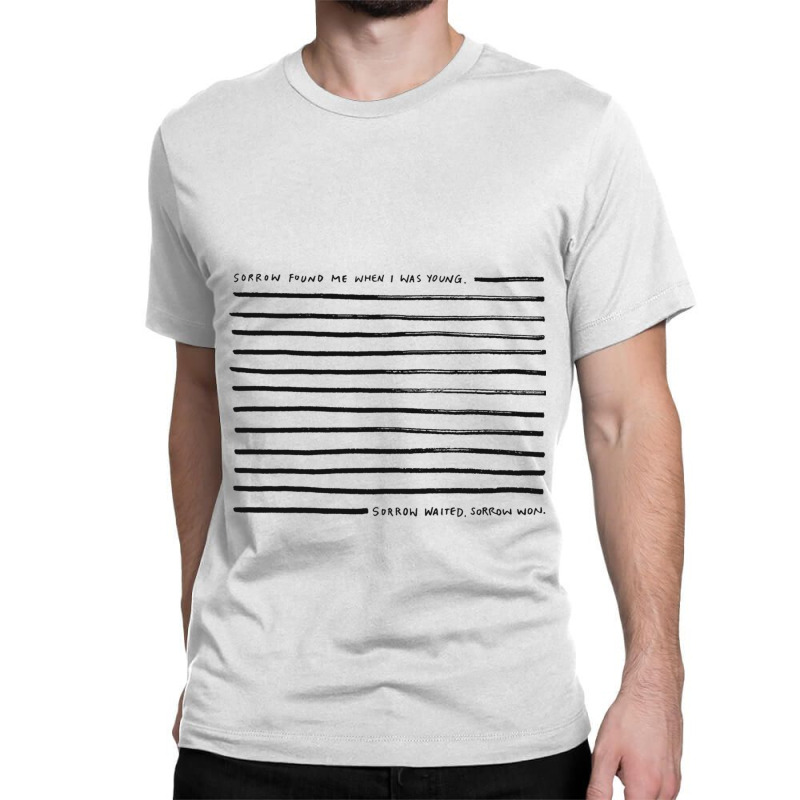 Sorrow The National Classic T-shirt by CAROLEEGRAY | Artistshot