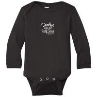 Sealed With The Holy Spirit Long Sleeve Baby Bodysuit | Artistshot