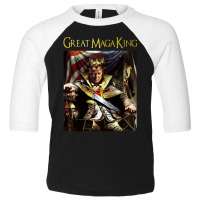 Great Maga King Shirt , Ultra Maga Shirt, Donald Trump Toddler 3/4 Sleeve Tee | Artistshot