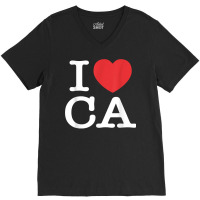 I Heart Ca Love California T Shirt V-neck Tee | Artistshot